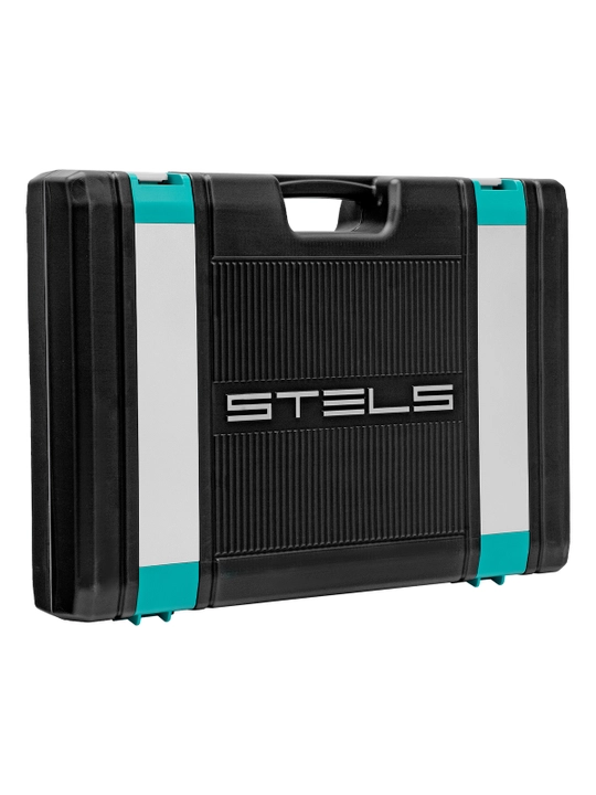 Набор инструментов STELS, 1/2", 1/4", CrV, кейс, 98 предметов, 14111