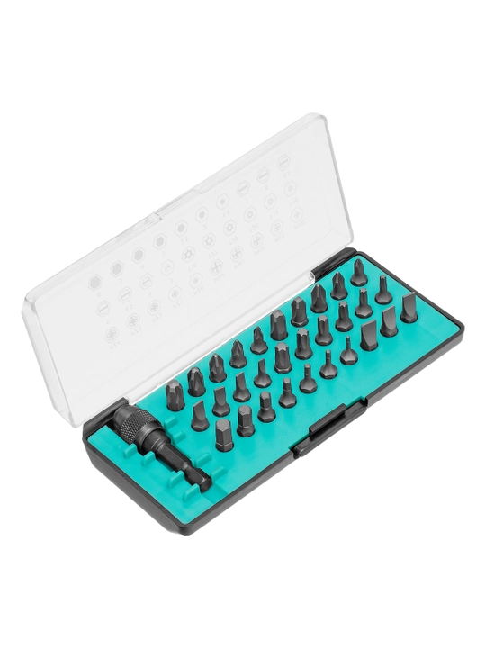 Набор инструментов STELS, 1/2", 1/4", CrV, кейс, 98 предметов, 14111