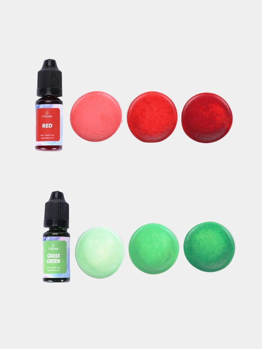 Sham va sovun bo'yoq, mum va sovun uchun suyuq pigment 10 ml