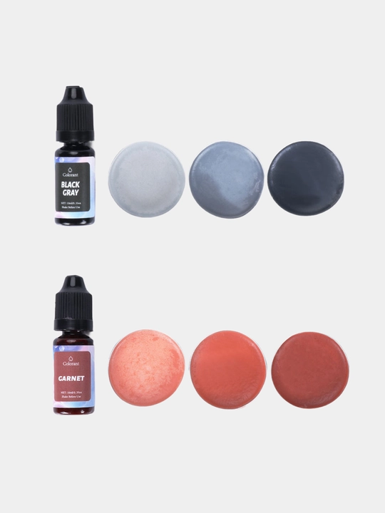 Sham va sovun bo'yoq, mum va sovun uchun suyuq pigment 10 ml
