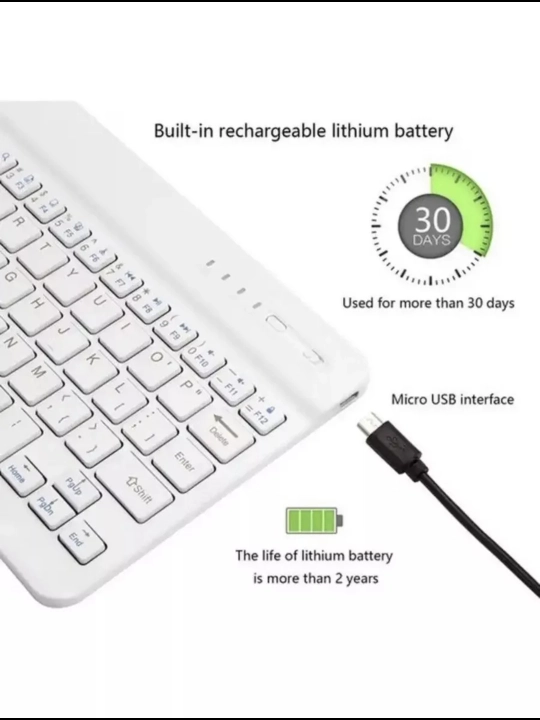 Simsiz Bluetooth klaviatura va sichqoncha telefon, noutbuk, televizor, planshet uchun