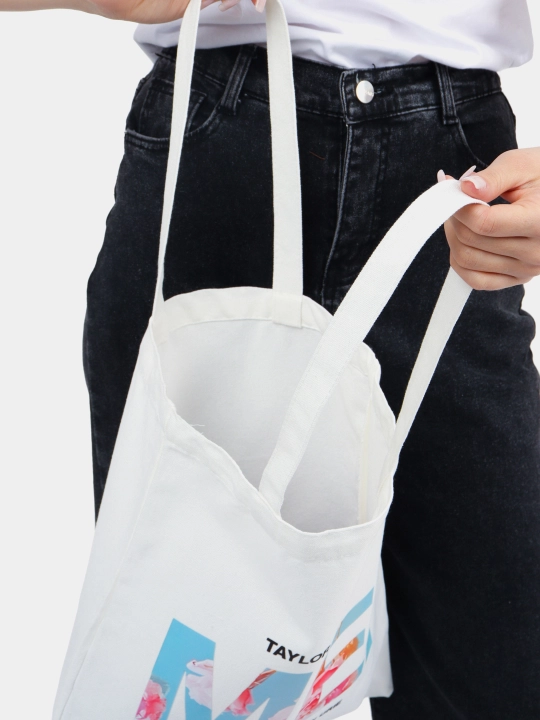 TAYLOR SWIFT ayollar sumkasi, shopper, eko charm