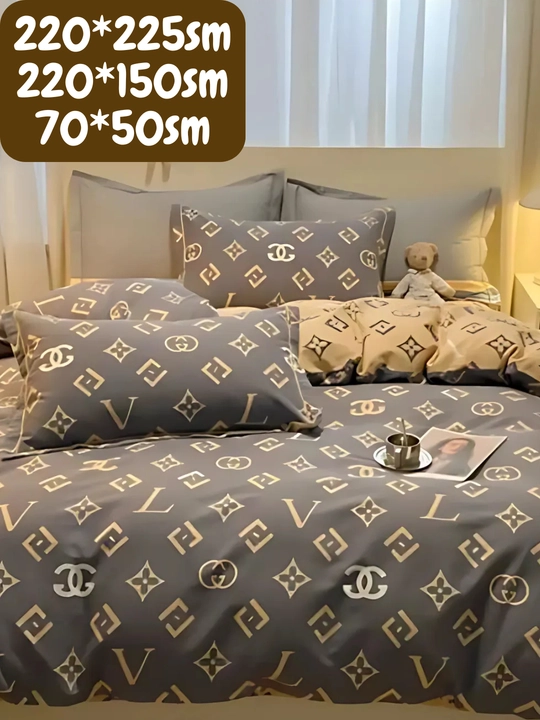 Постельный комплект, двуспальный, 220*225, односпальный, 220*150, подушки, 70*50 - 