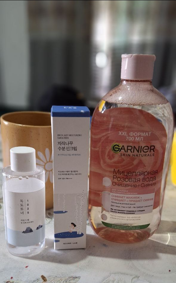 Garnier Micellar Rose Water, Cleanse + Radiance, zerikarli va sezgir teri uchun, 700ml