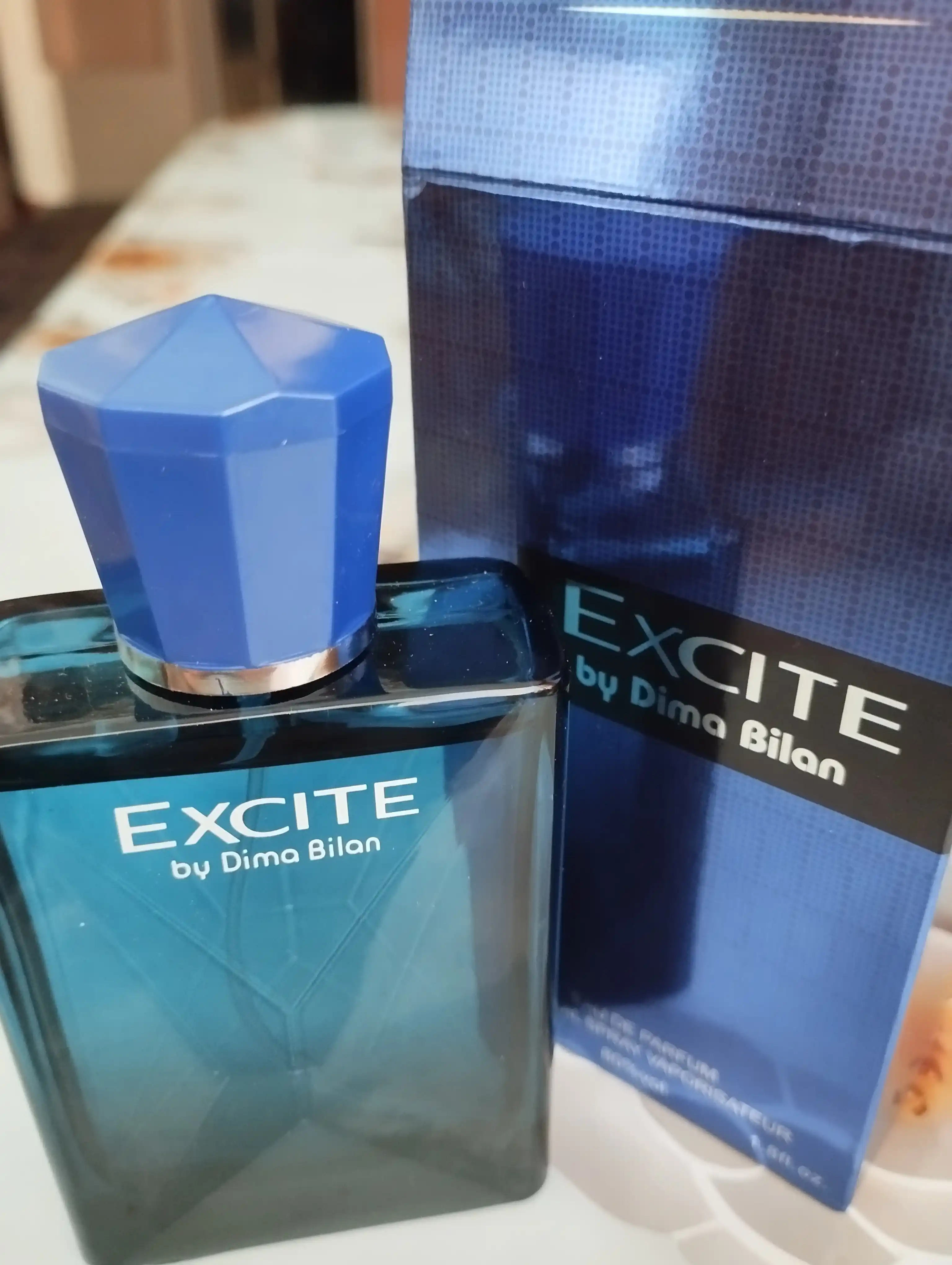 Парфюмерная вода для мужчин Excite by Dima Bilan, свежесть моря, 50 мл