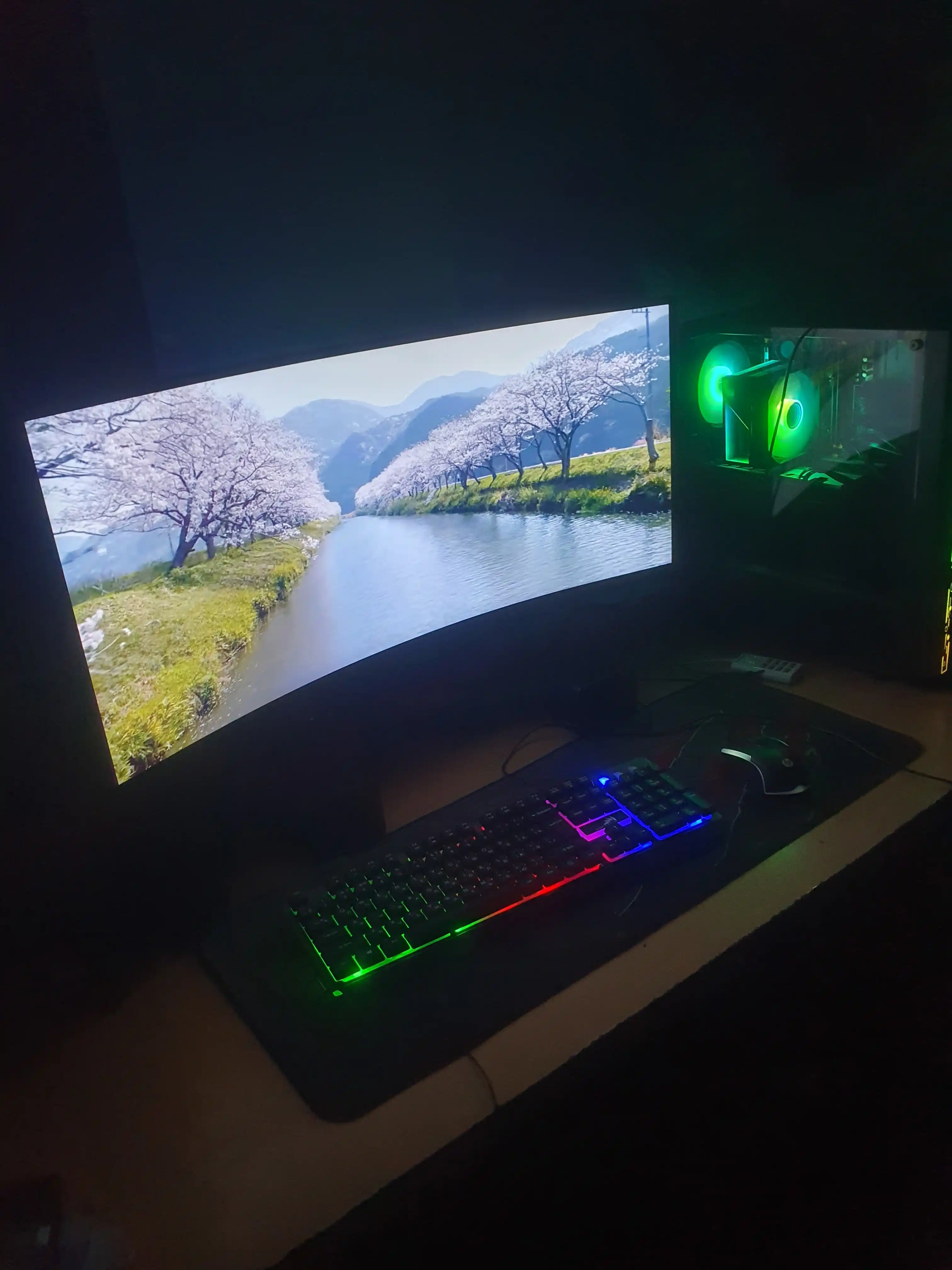 Игровой монитор ZIFFLER Curved 34GM1000-34" 3K WQHD,панель VA с подставкой RGB,165Гц,R1000