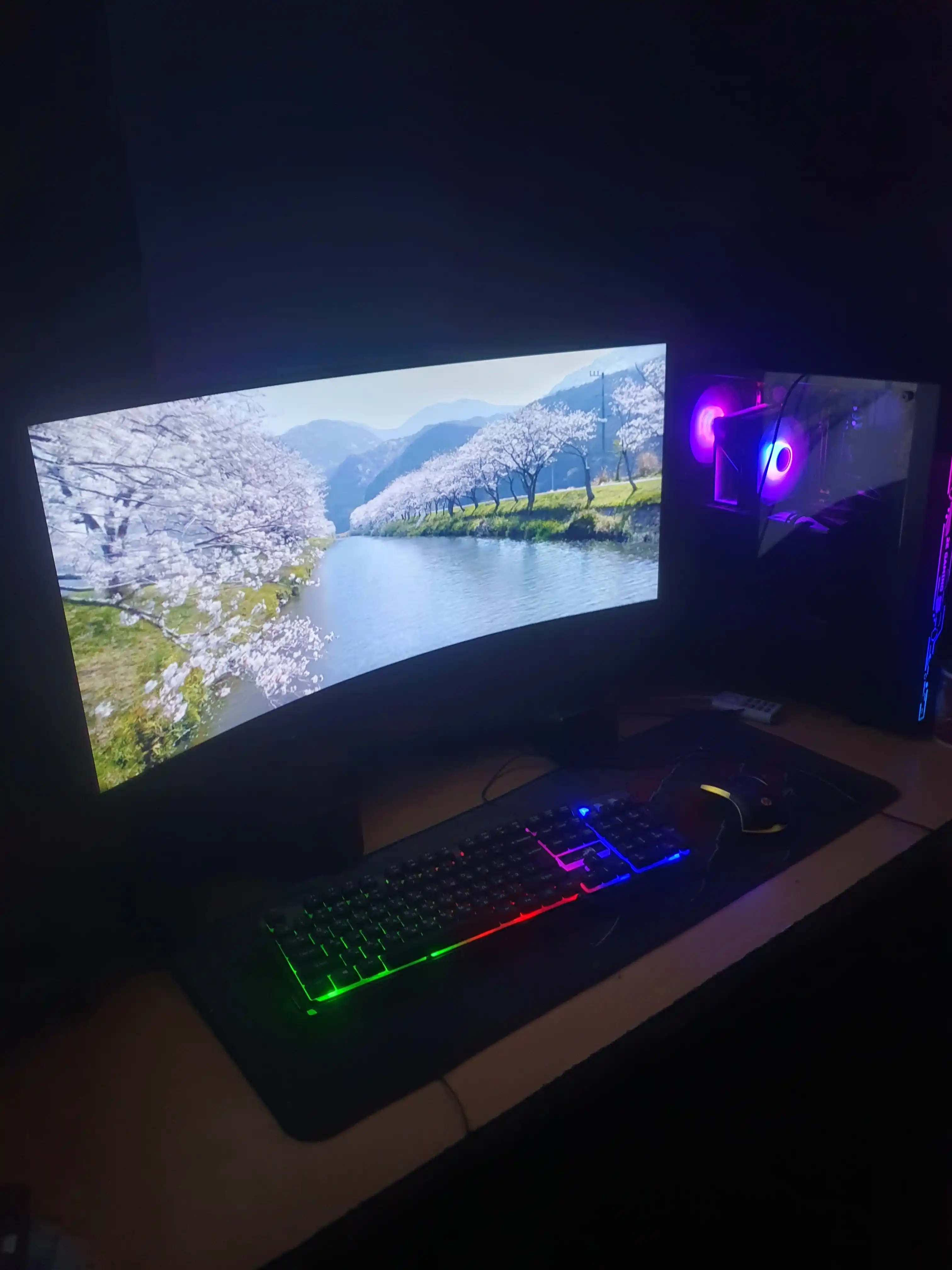 Игровой монитор ZIFFLER Curved 34GM1000-34" 3K WQHD,панель VA с подставкой RGB,165Гц,R1000