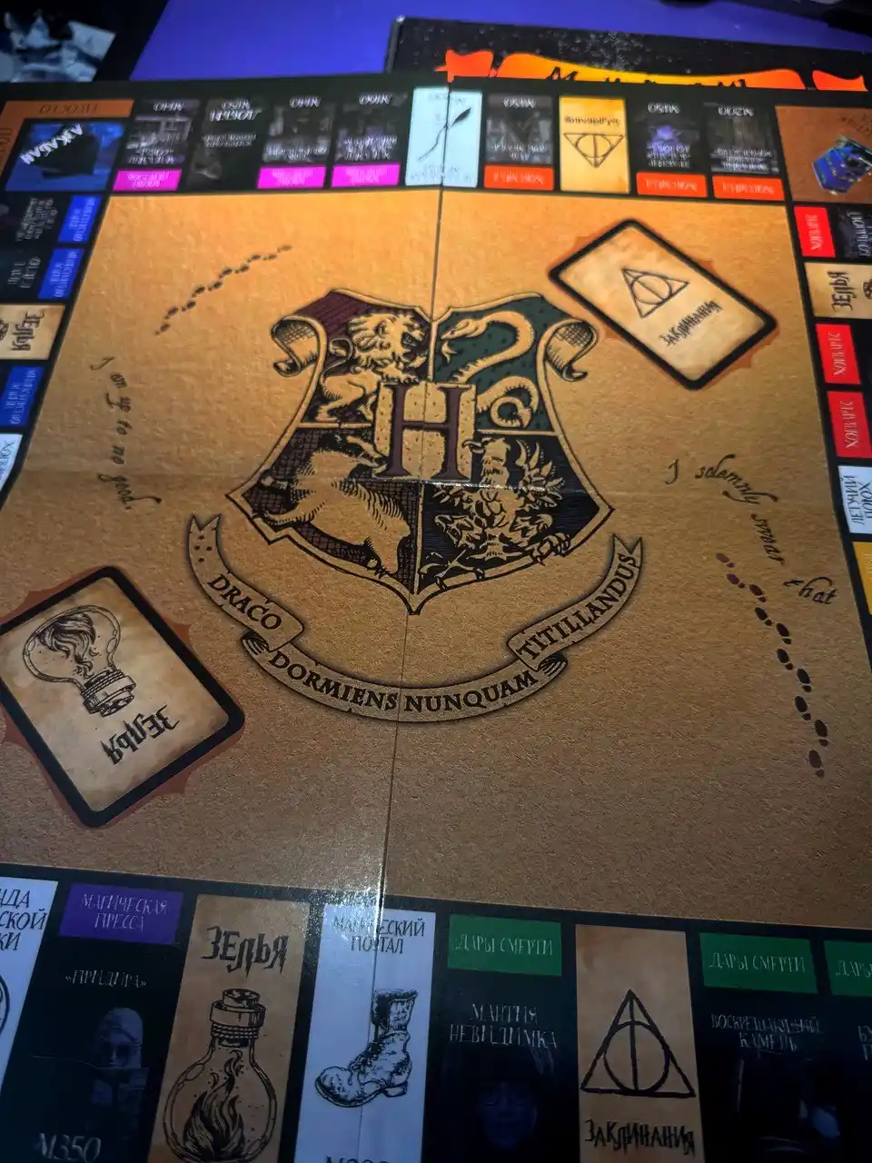 Настольная игра Монополия "Harry Poter"  для детей и взрослых