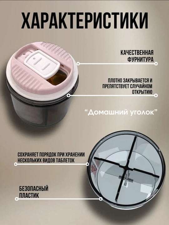 Таблетница на день, органайзер