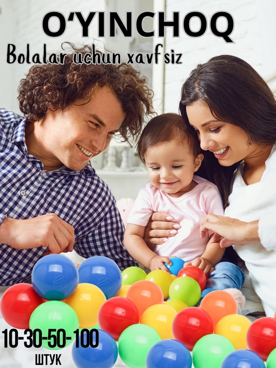 Bolalar uchun yorqin to'plar - 
