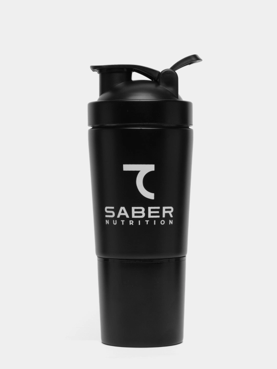 7 SABER stakanli Shaker, metall, 600 ml
