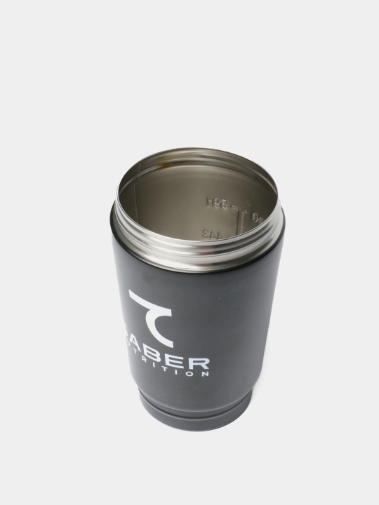 7 SABER stakanli Shaker, metall, 600 ml