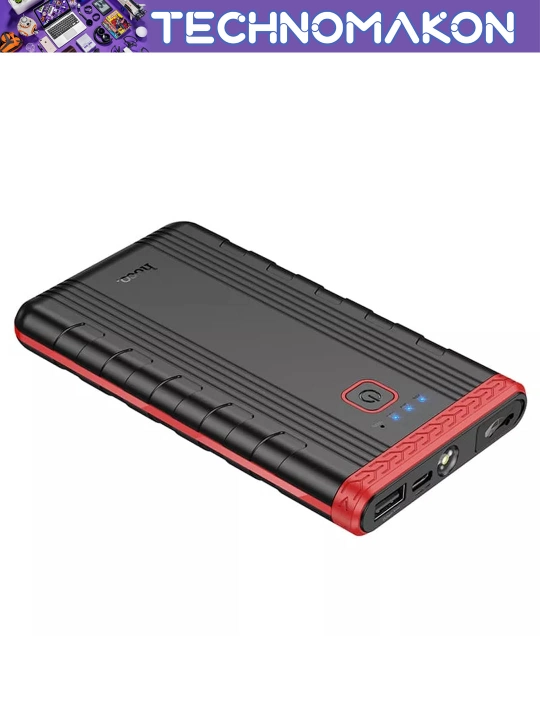 Автомобильное пусковое зарядное устройство Hoco QS5, 6000 mA/h, PowerBank