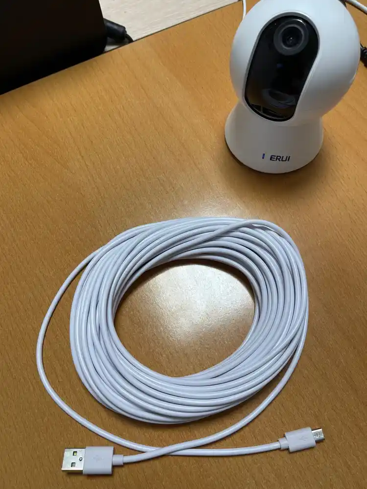 5 metrli Micro USB kabeli, faqat zaryadlash, kamera va signal uchun