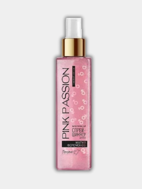 Спрей Pink passion феромон шиммер, 150 мл - 