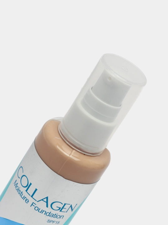 Tonal kremi Collagen, kollagen bilan, matli, SPF 15+, namlantiruvchi, 100 ml