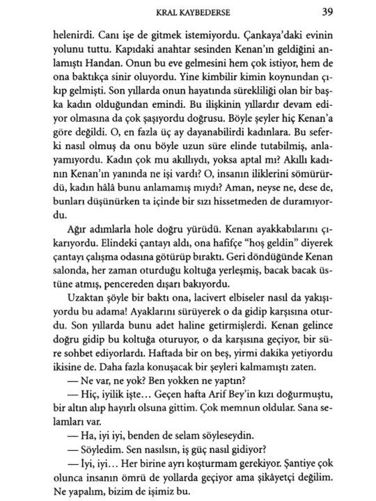Kitob, "Kral Kaybederse" – Gülseren Budayıcıoğlu