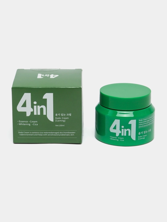 Namlantiruvchi yuz kremi 4 tasi 1 da, yoshartiradi, 100 ml - 