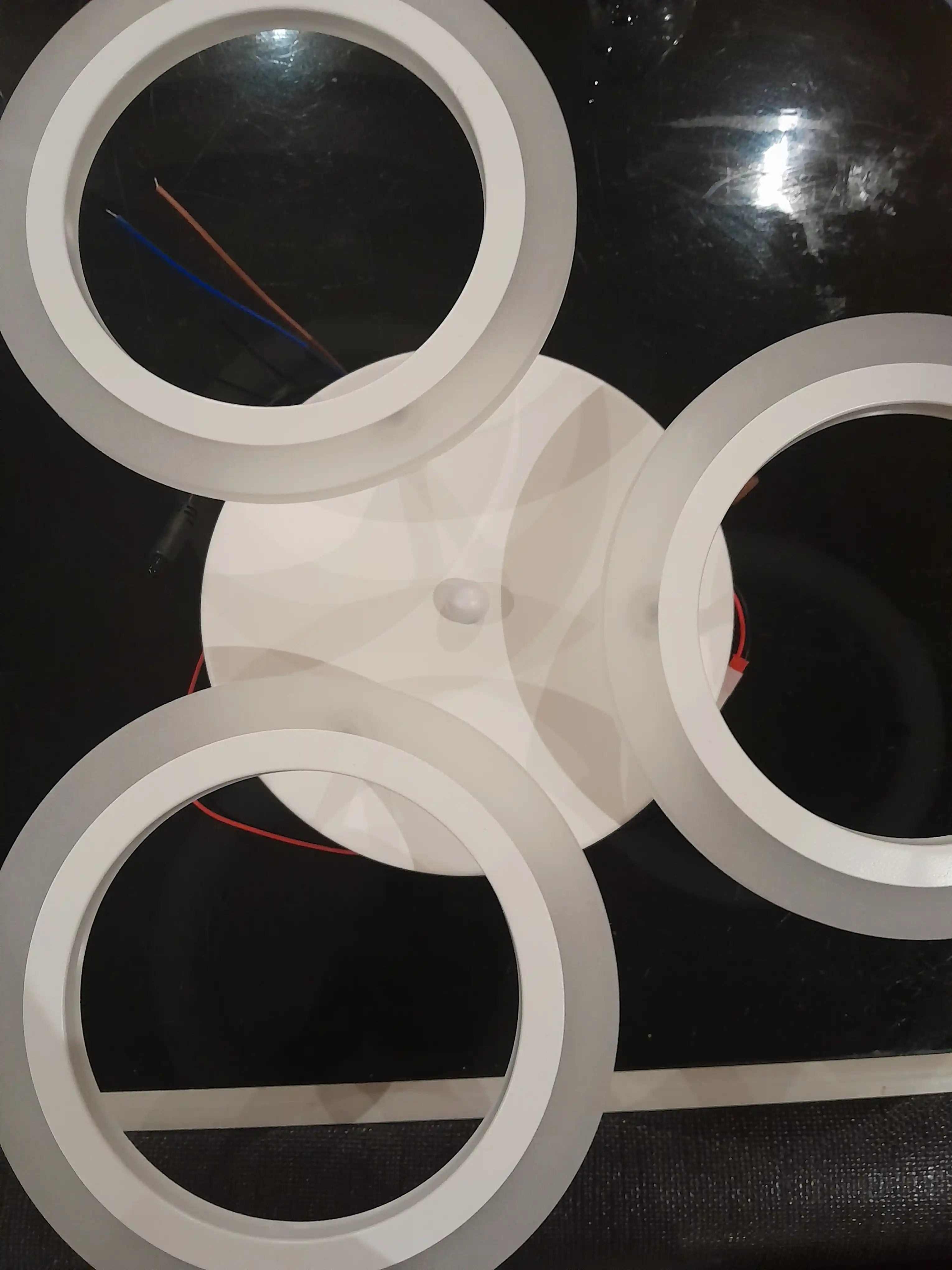 Qandil LED, 3 xil yoritish rejimli, pult bilan, yotoqxona, zal, koridor uchun
