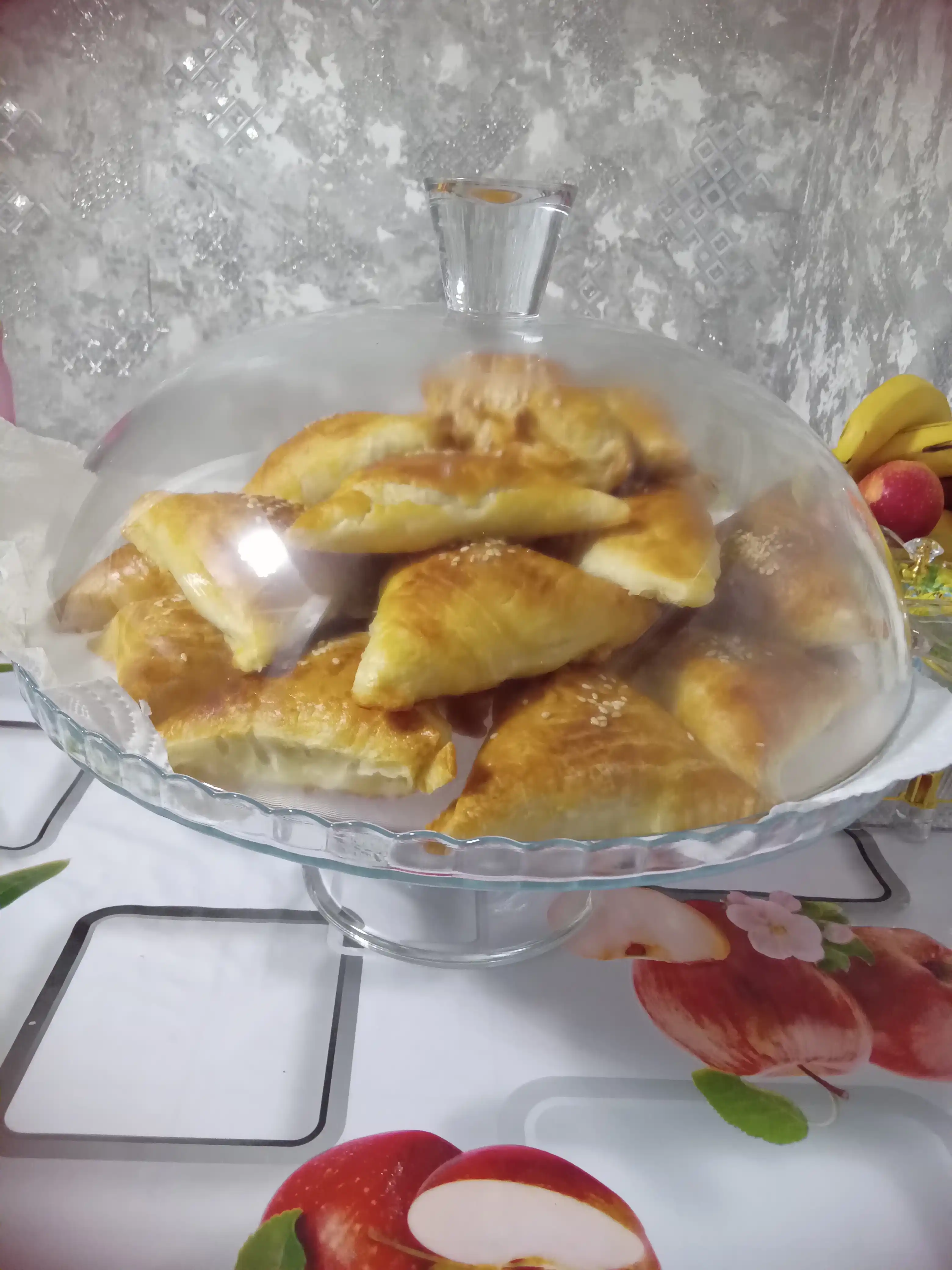 Тортница с крышкой Pasabahce Patisserie, стеклянная подставка для торта с крышкой, 1 шт