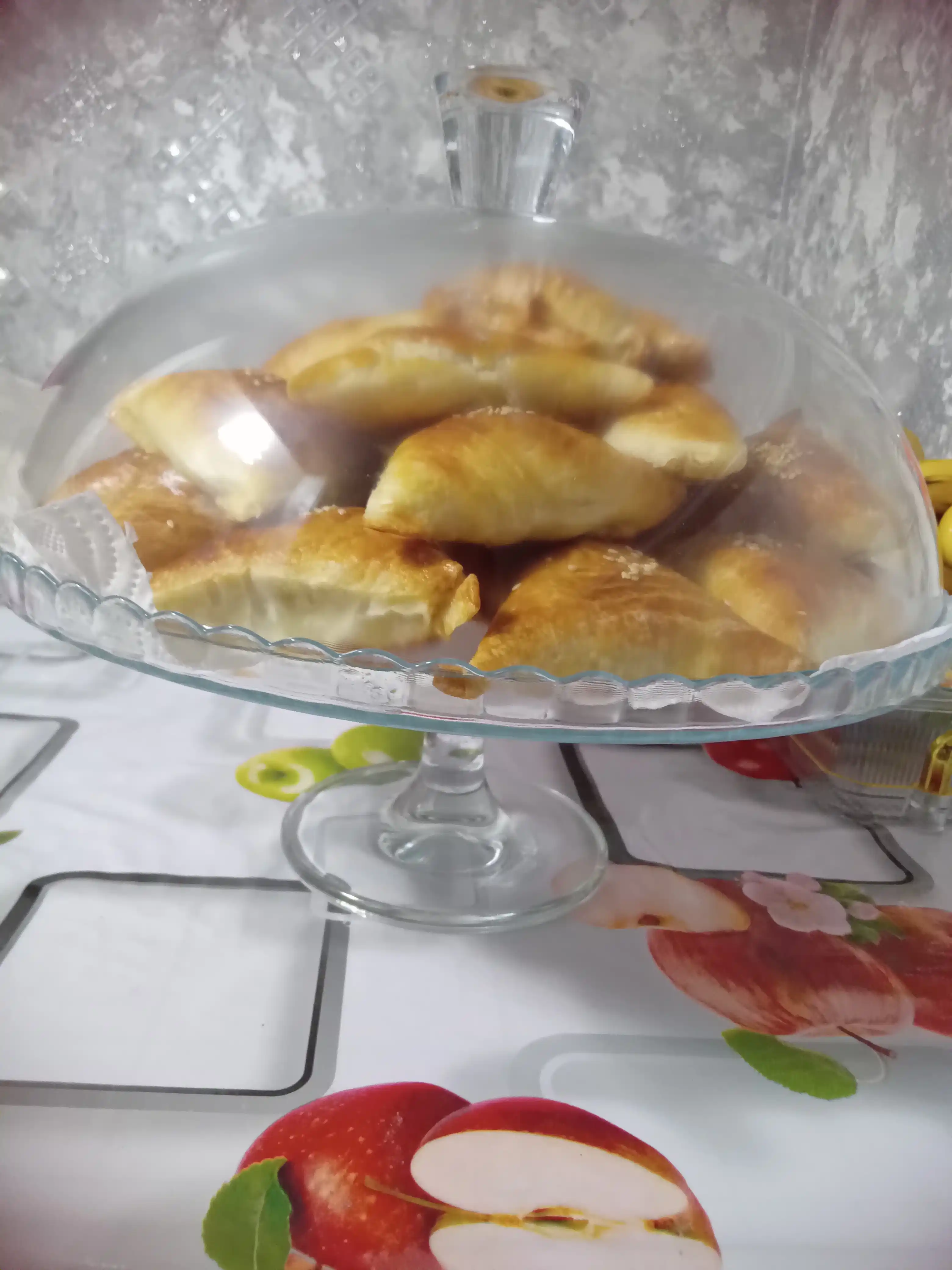 Тортница с крышкой Pasabahce Patisserie, стеклянная подставка для торта с крышкой, 1 шт