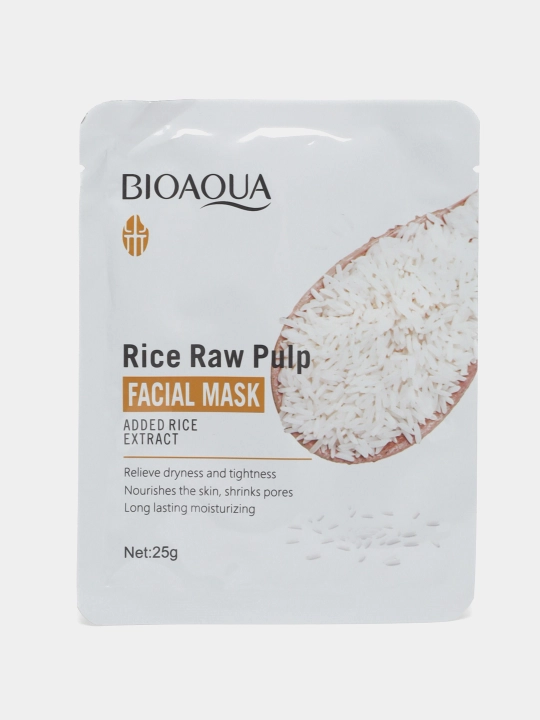 Тканевая маска для лица Bioaqua, с натуральными компонентами, 25 г