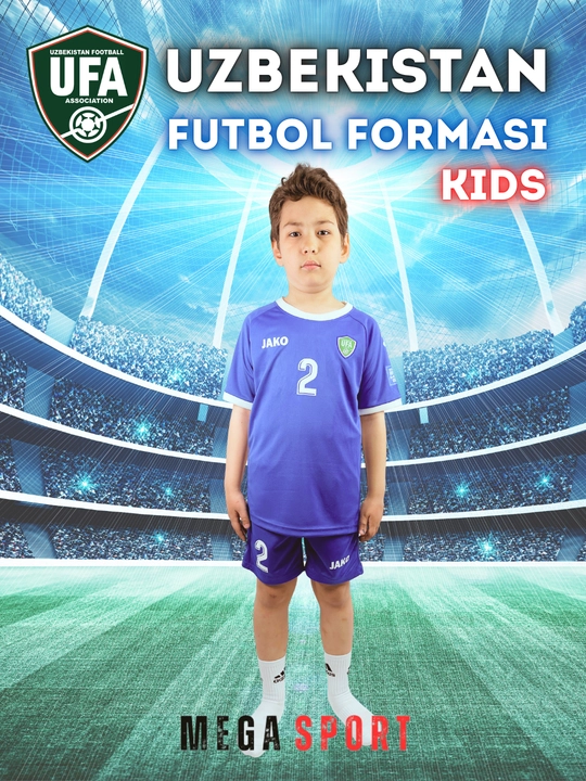 O‘zbekistonning uy va safar o‘yinlari uchun futbol kiyimi