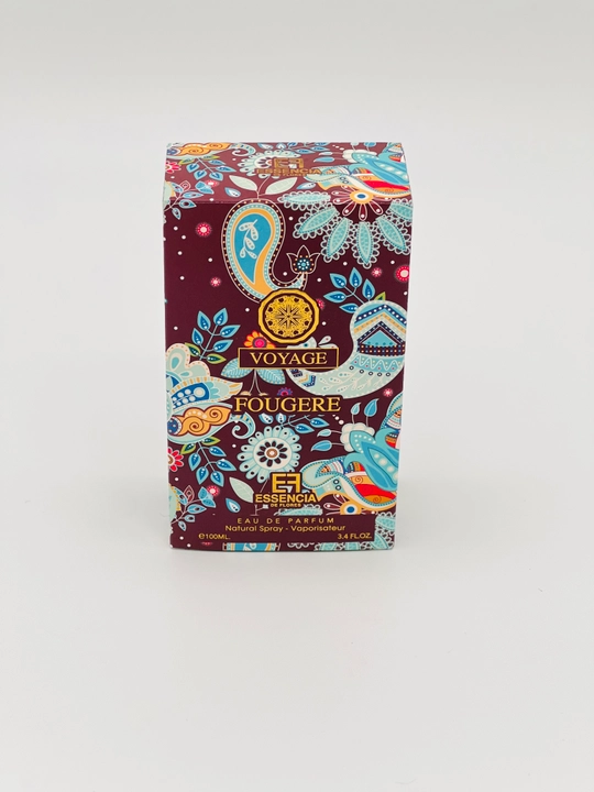 Ayollar uchun parfyumlangan suv Fragrance World Essencia De Flores Voyage Fougere, 100 ml
