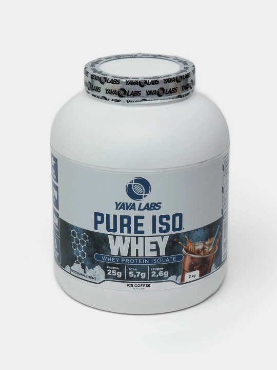 YAVA LABS isolate  protein 2kg shokolad, vanil, banan, qulupnay