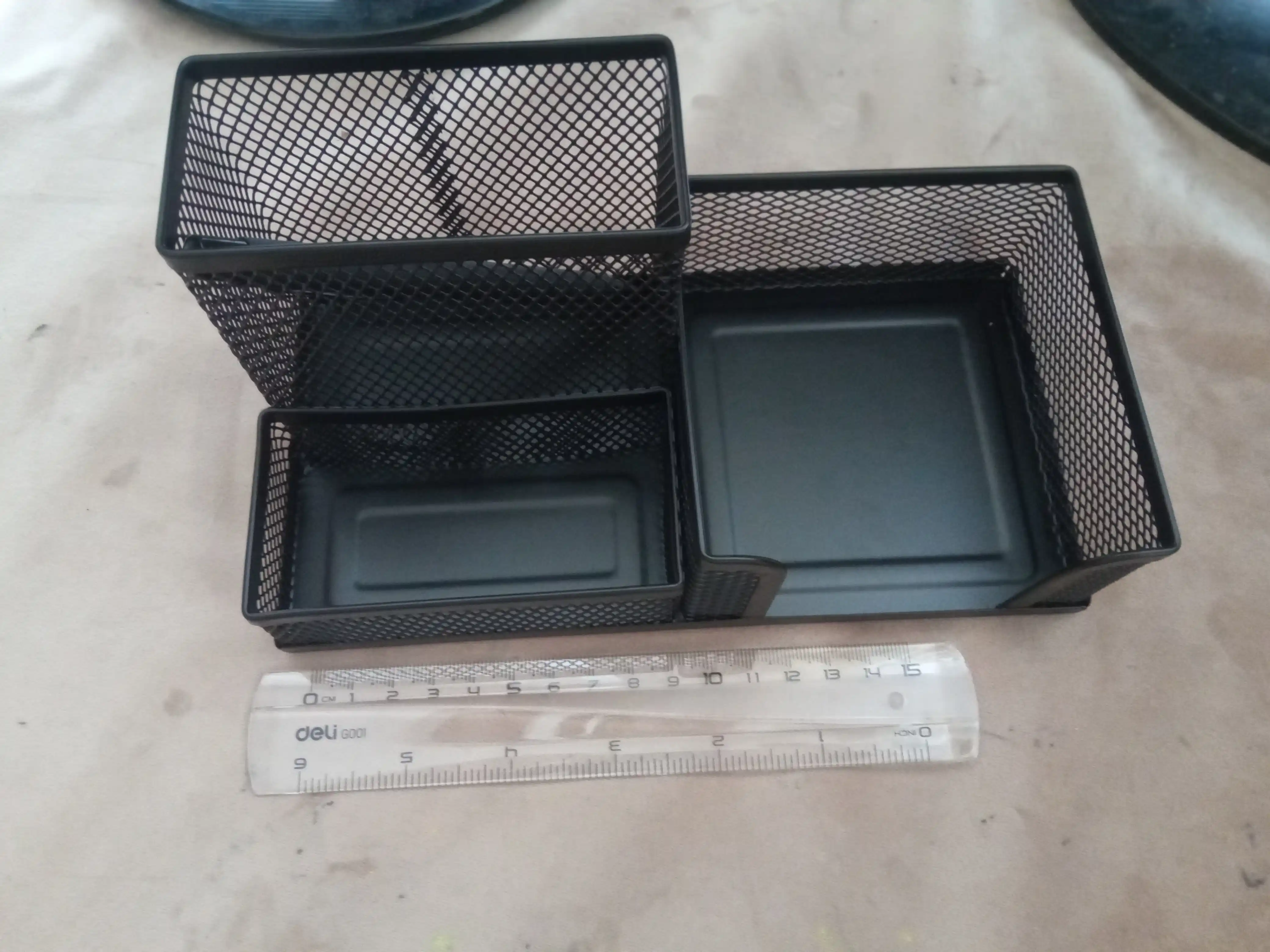 Metall organayzer stend, 7.5 * 5.3 sm, Deli E9175