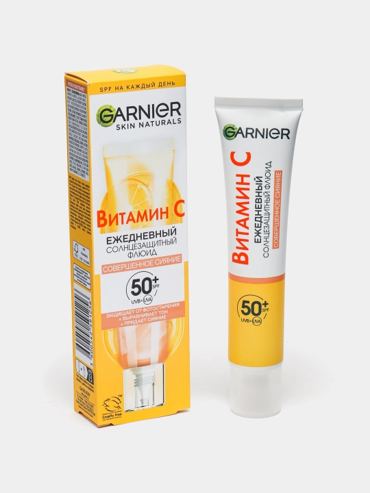 Garnier Skin Naturals quyoshdan himoya qiluvchi ko'rinmas vitamin C himoyasi, 40 ml - 