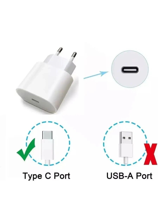 Адаптер и кабель быстрой зарядки для iPhone Type-C/USB-C Lightning, 20 Вт