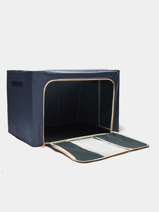 Органайзер для одежды FORRIS HOME, складной кофр, коробка для хранения вещей с крышкой
