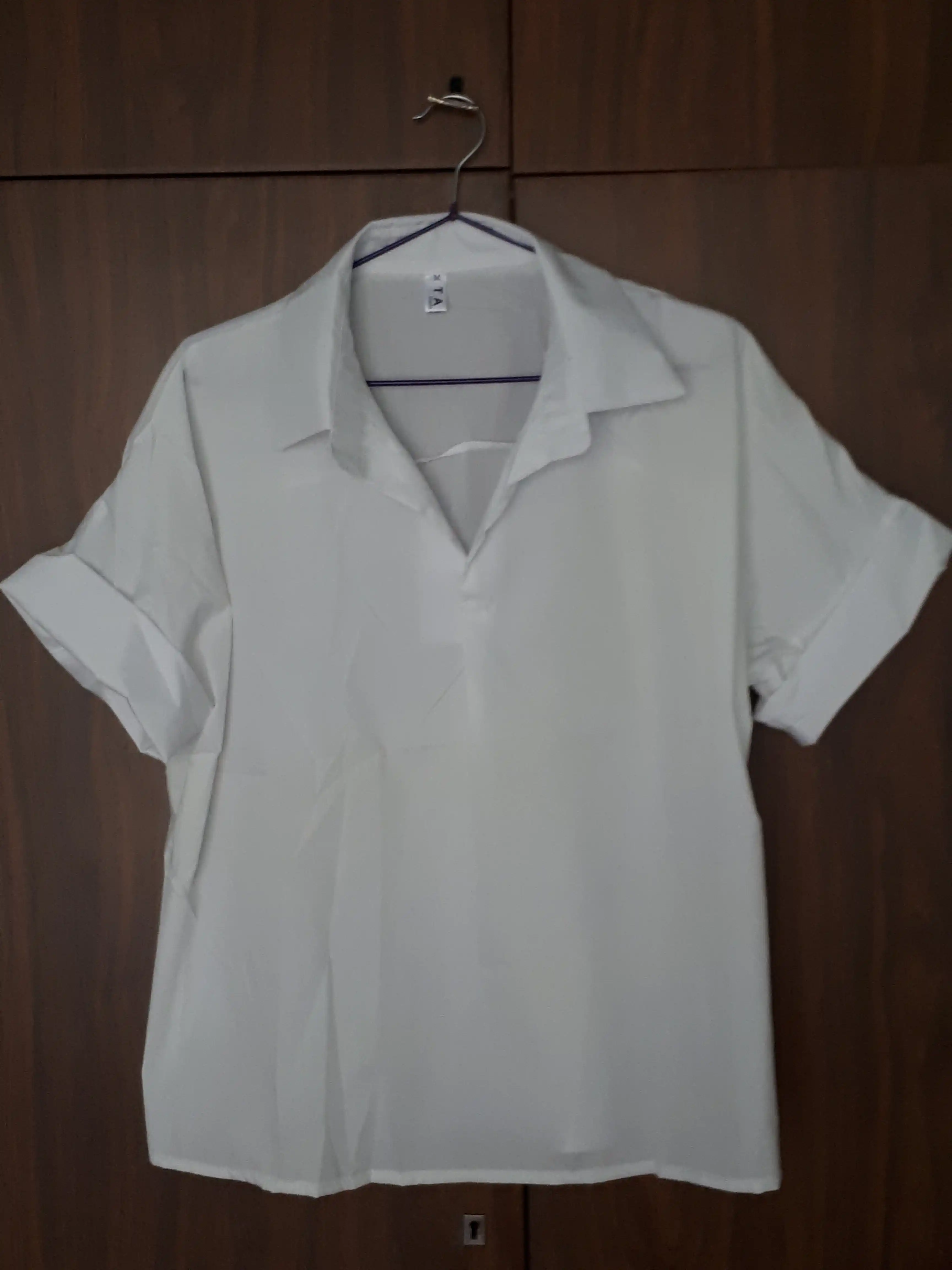 Ayollar oversize ko‘ylagi, kalta yengli bluzka — EllyFashion