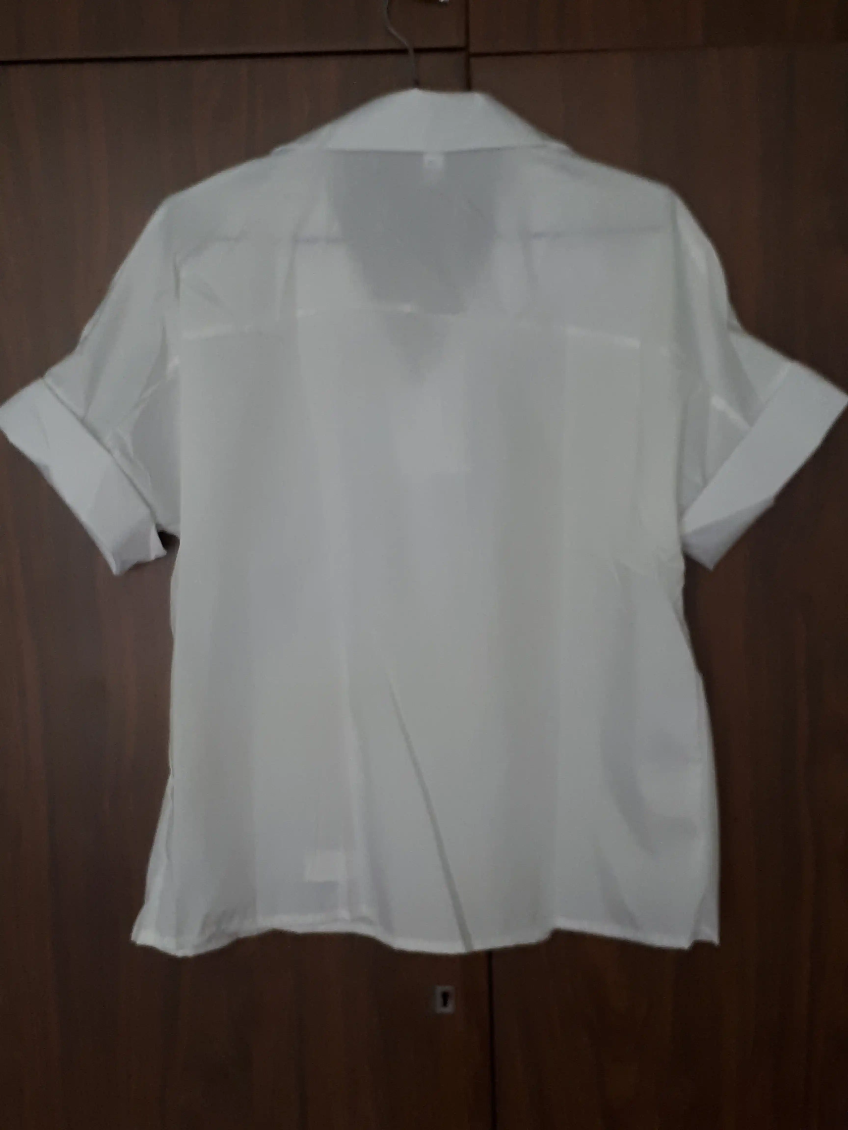 Ayollar oversize ko‘ylagi, kalta yengli bluzka — EllyFashion
