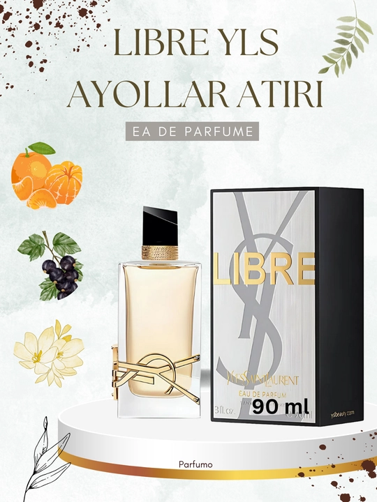Ayollar parfyumlangan suvi YSL Libre, 90 ml - 