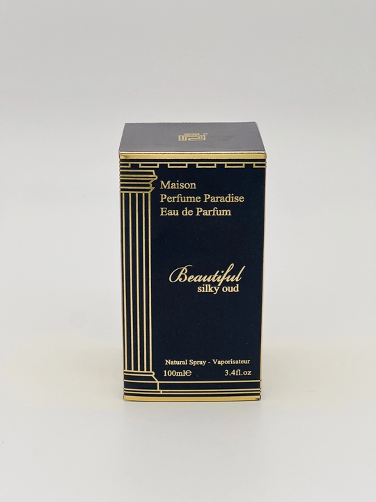 Uniseks parfyumeriya suvi Fragrance World Maison Beautiful Silky Oud, 100 ml
