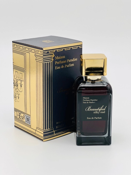 Uniseks parfyumeriya suvi Fragrance World Maison Beautiful Silky Oud, 100 ml - 