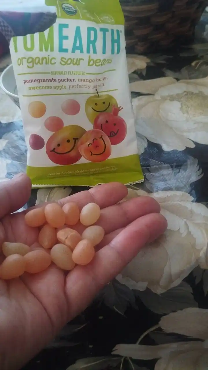 YumEarth, organik chaynaydigan tabiiy marmelad, 50 gr