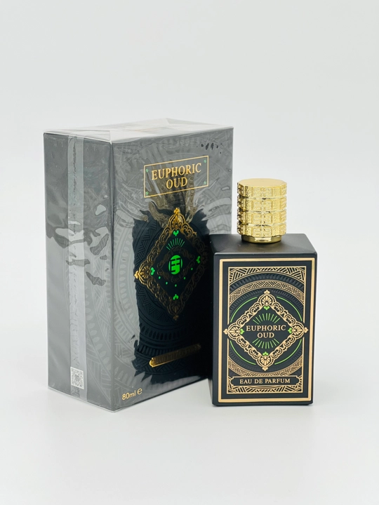 Erkaklar va ayollar uchun parfyumeriya suvi Essencia De Flores Euphoric Oud, 80 ml - 