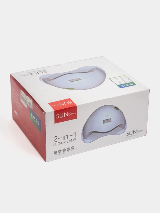 SUN 5 Plus tirnoq chiroqi Manikyur va pedikyur uchun UV/LED chiroq, 48 Vt