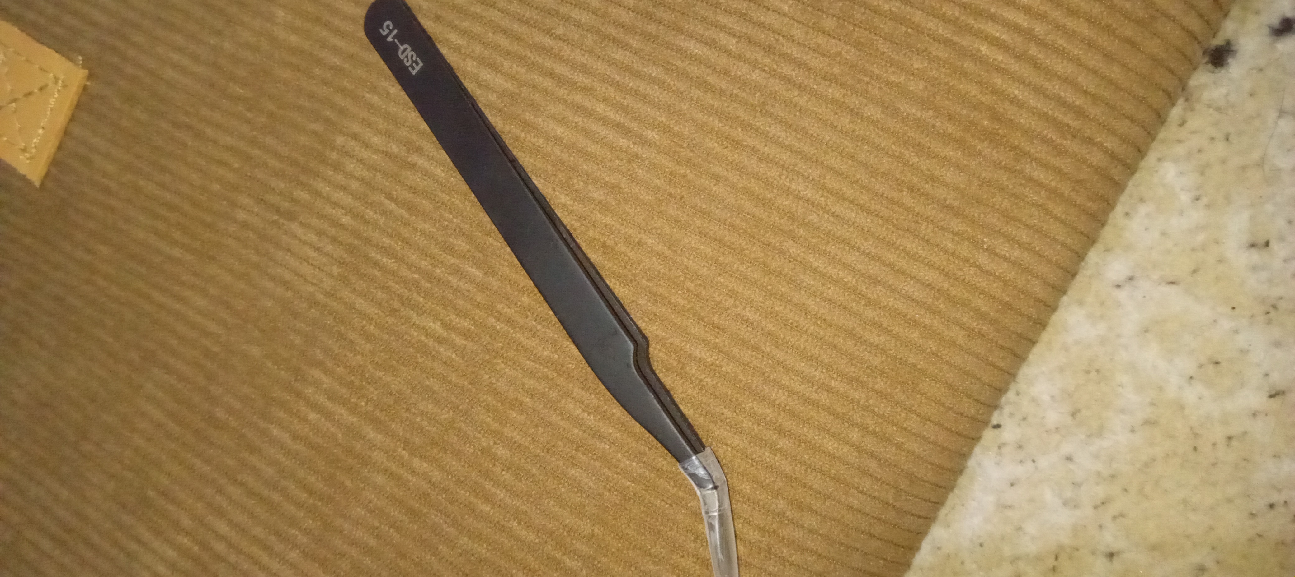 Pinset tekis, kavisli, ingichka, burchakli, hatchet, delfin, L