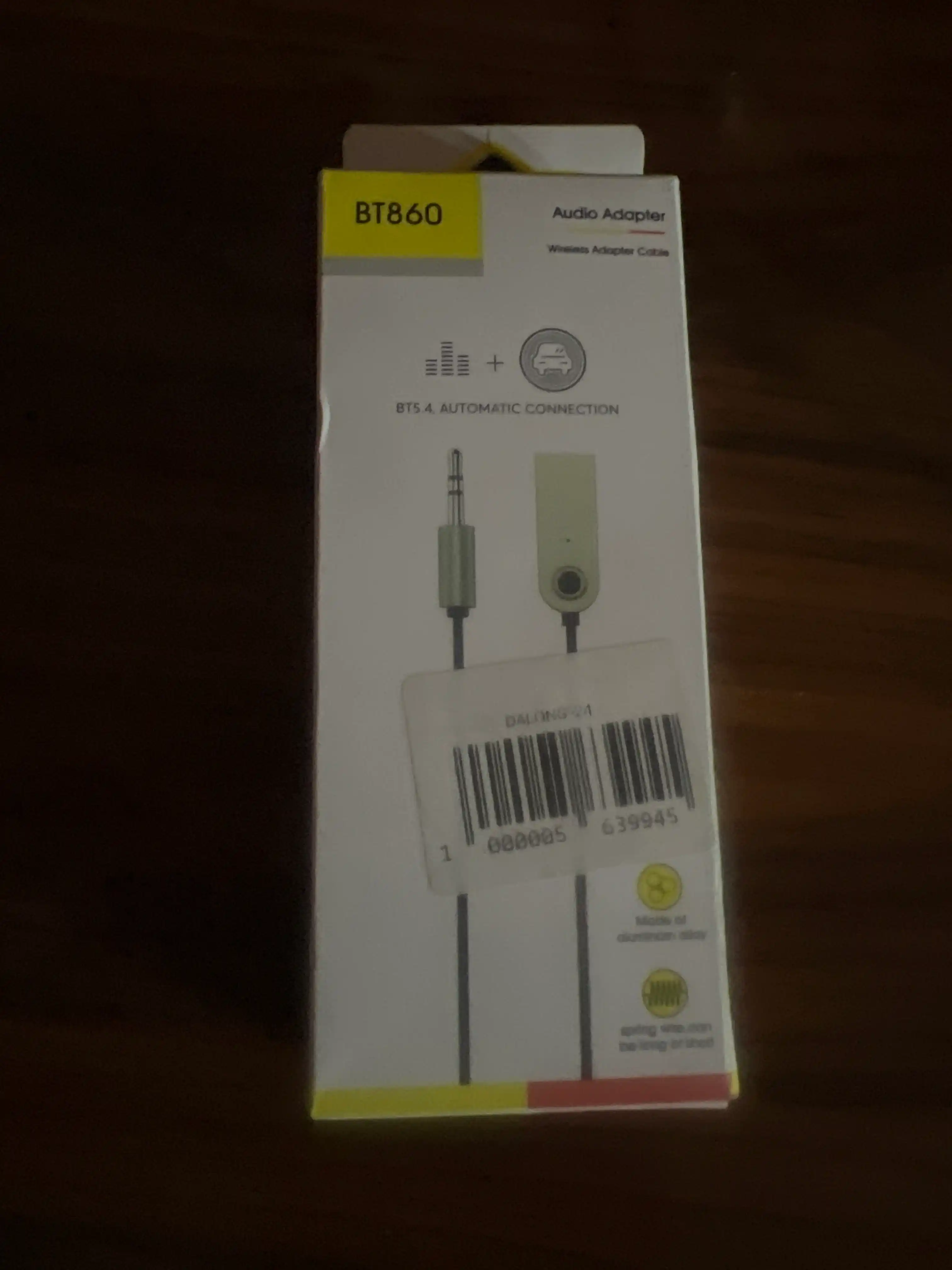 Аудиоадаптер BT860 AUX Bluetooth