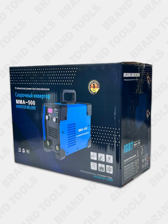 Сварочный аппарат инвертор MMA-500, 500A, 4kW, 220V