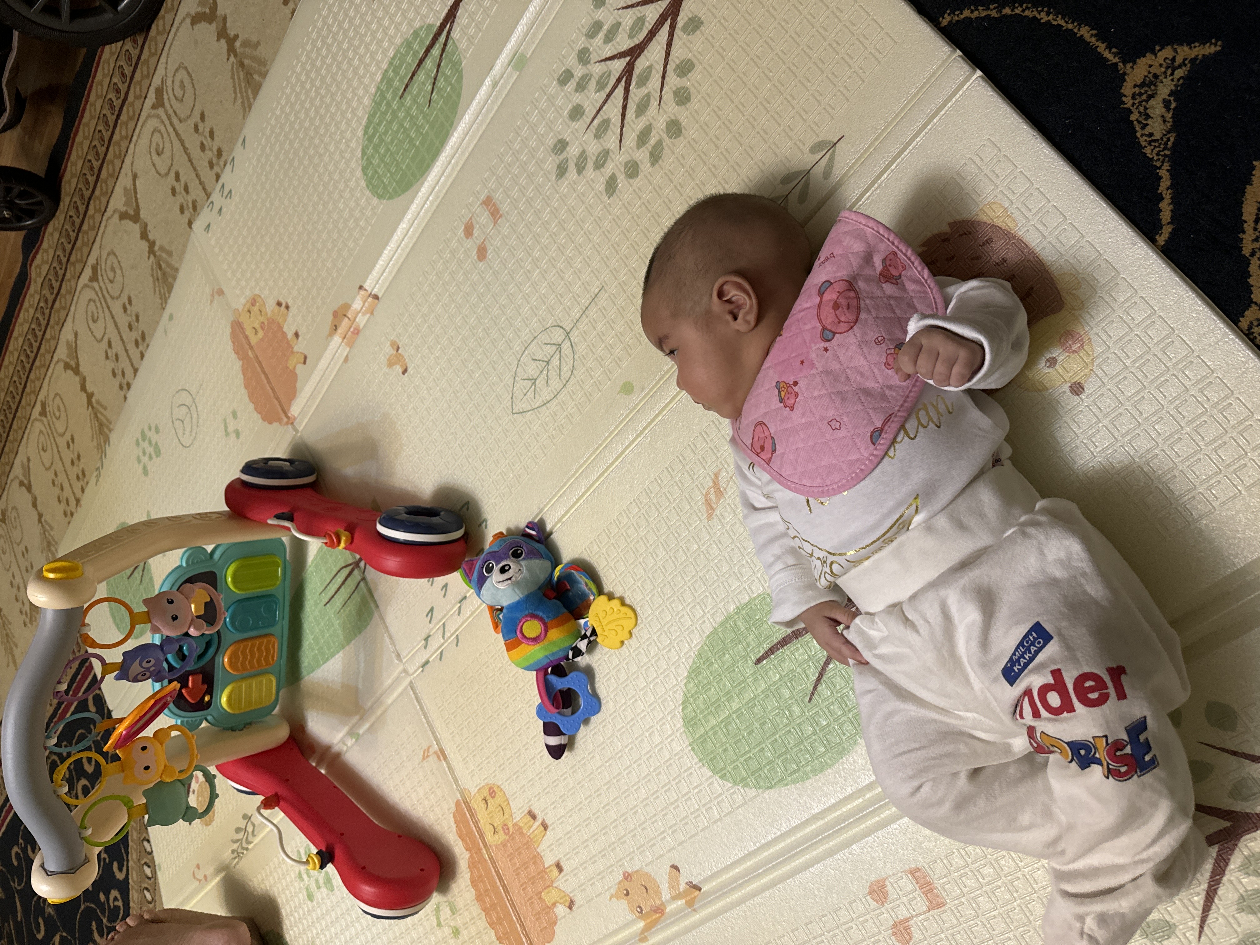 Коврик детский развивающий, складной, игровой, напольный, для ползания, термоковрик