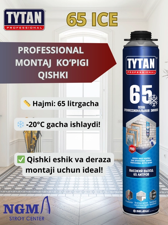 Professional montaj ko'pigi Tytan Professional