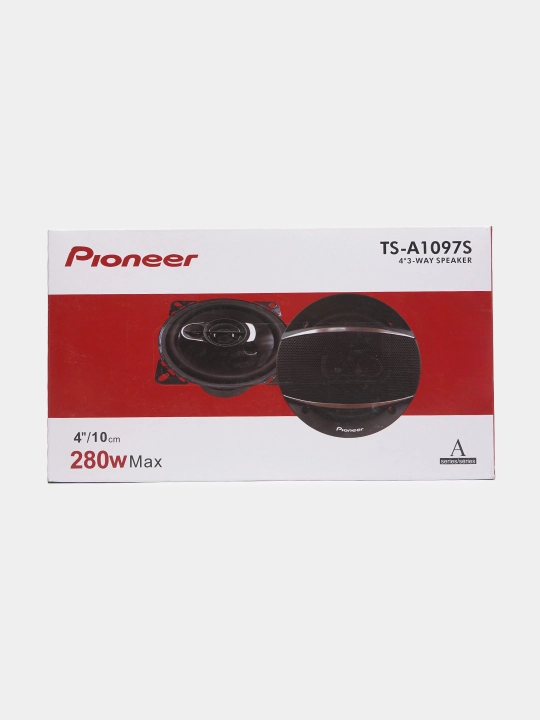 Pioneer TS-A1097S avtomobil kolonkalari, 380 Vt, olcham 10 sm.13sm.16sm