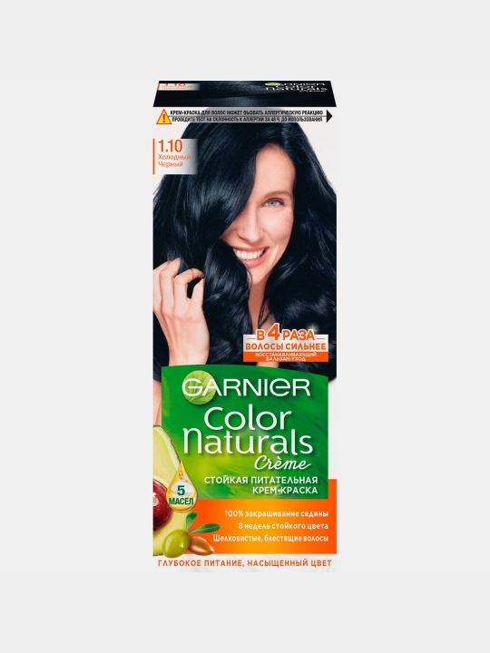 Garnier, Color Naturals uzoq muddatli oziqlantiruvchi kremli soch bo'yog'i