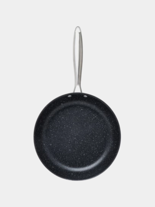 Granitli chuqur tova, CULICHEF dan kuyishga qarshi qoplamali va shisha qopqoqli