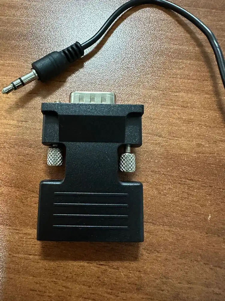 Portativ adapter adapteri HDMI konverteri → VGA audio chiqishi, 3.5 mm